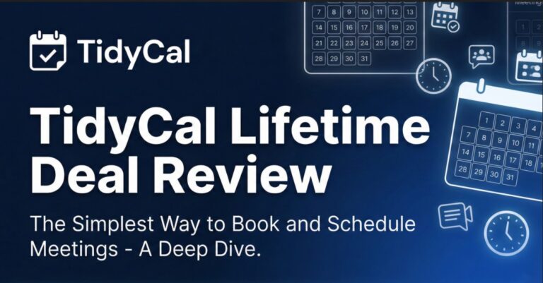 tidycal lifetime deal